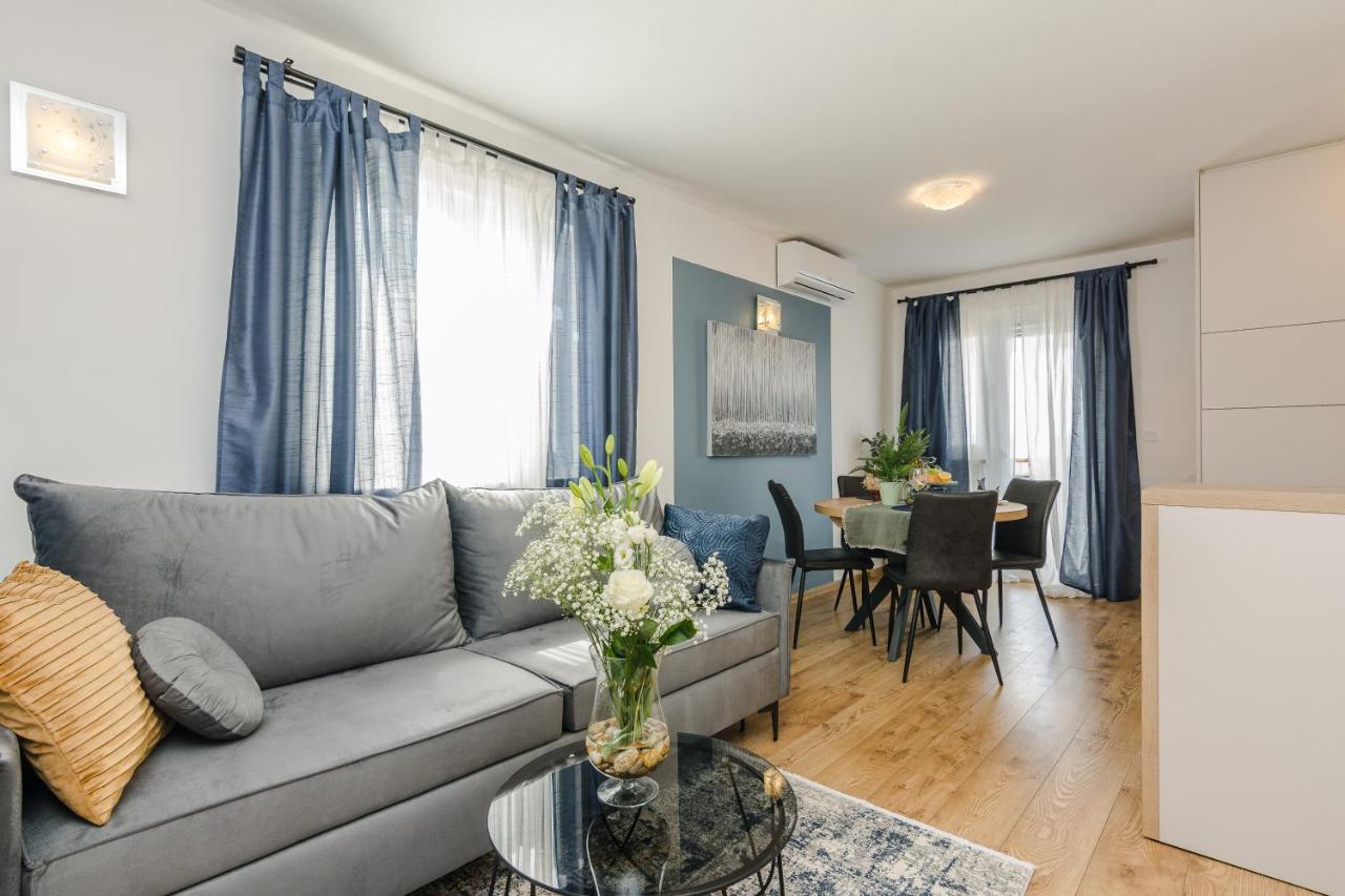 Luton Apartment Zadar Kozino Heating Pool & Jacuzzi Экстерьер фото